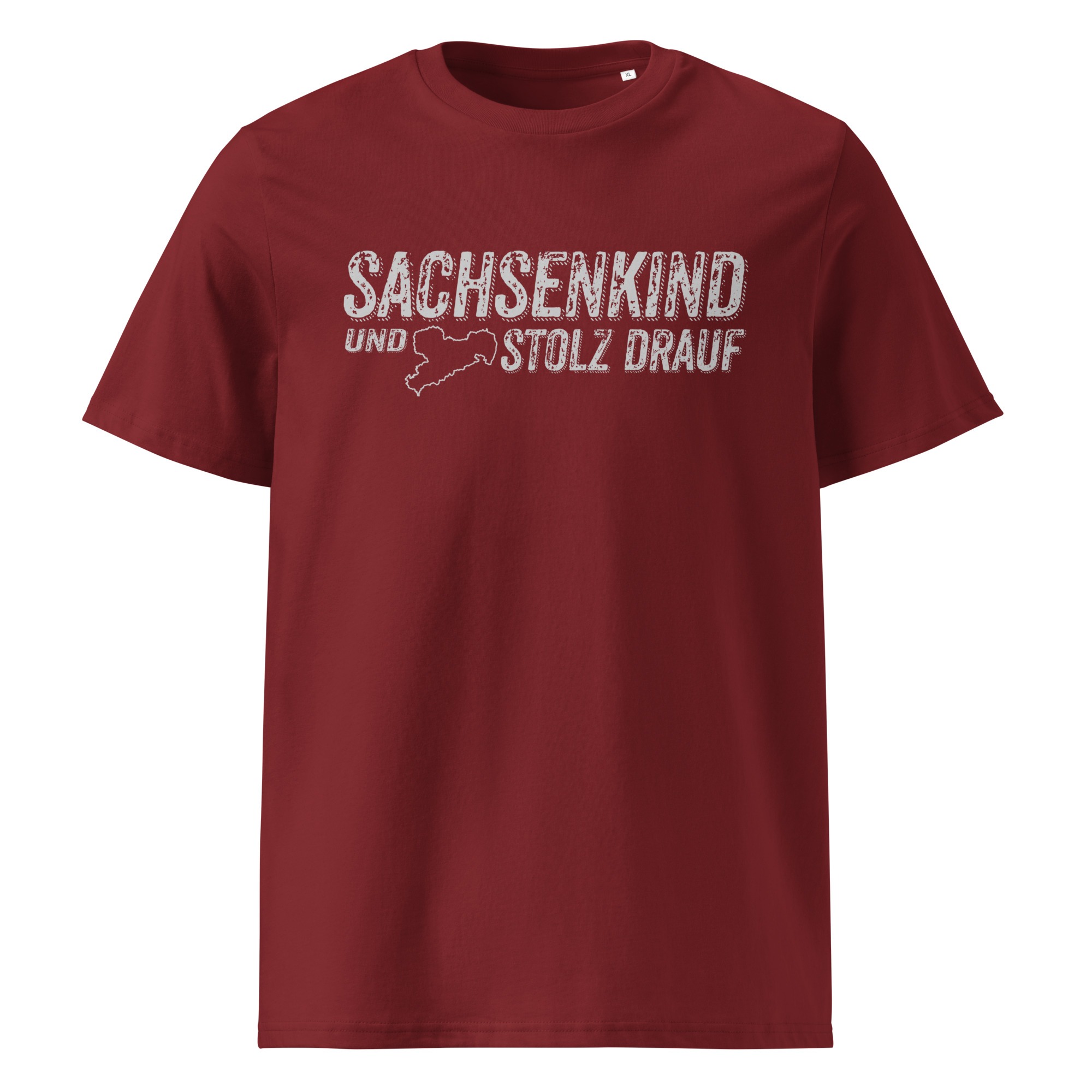 SACHSENKIND und STOLZ drauf - Unisex T-Shirt aus Bio-Baumwolle – Bild 3