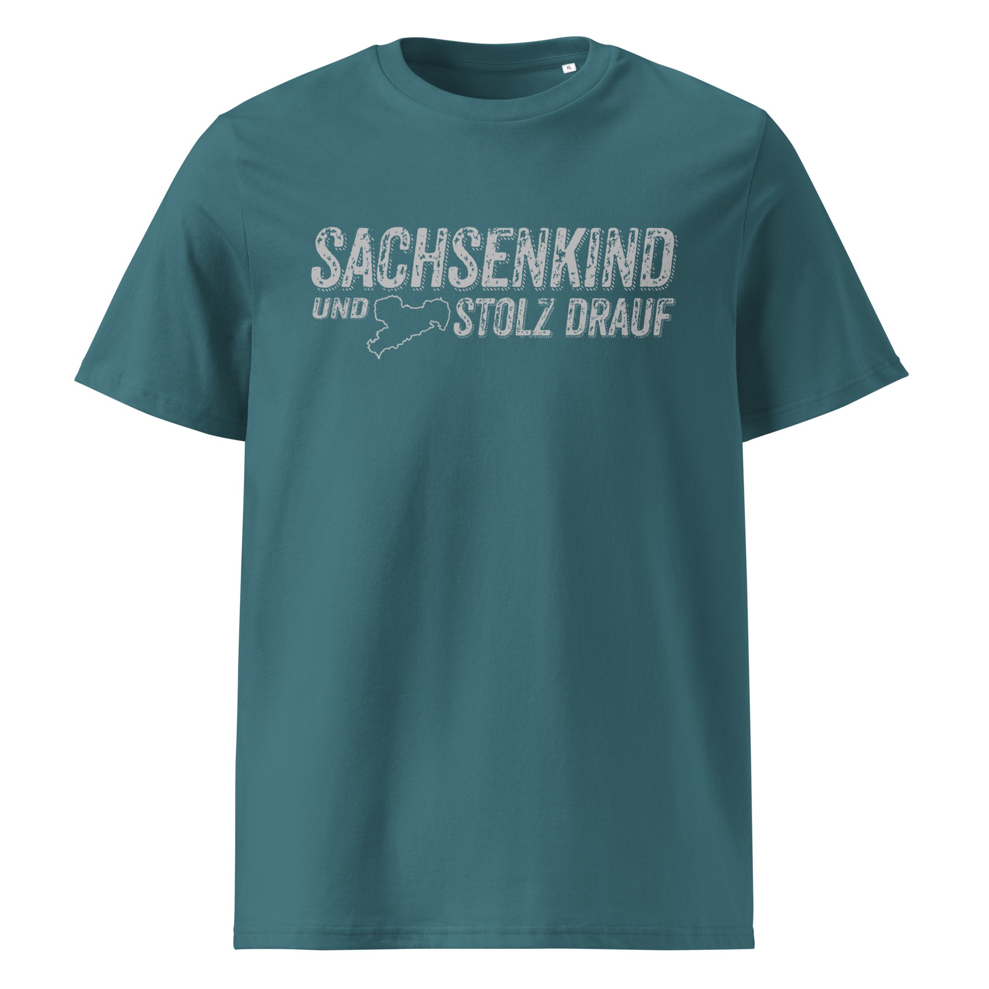 SACHSENKIND und STOLZ drauf - Unisex T-Shirt aus Bio-Baumwolle – Bild 5