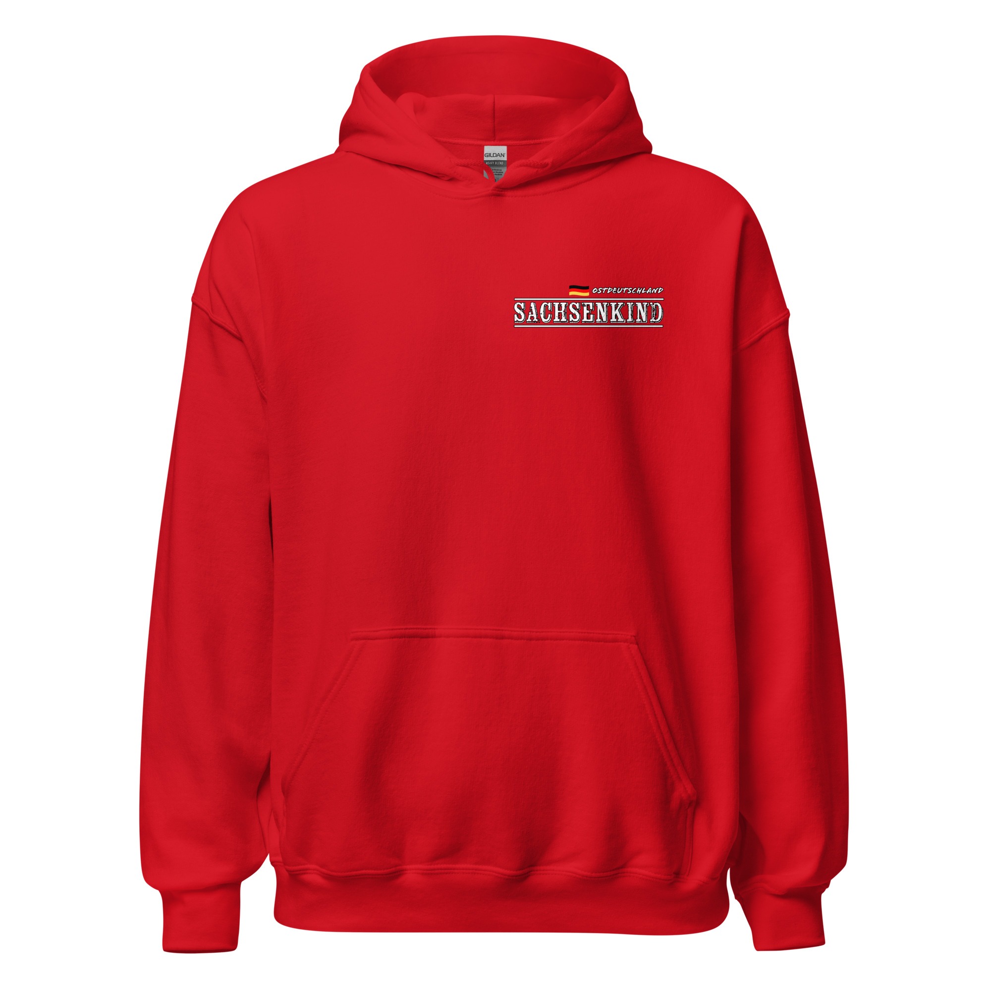 SACHSENKIND - Ostdeutschland - Unisex-Kapuzenpullover – Bild 7