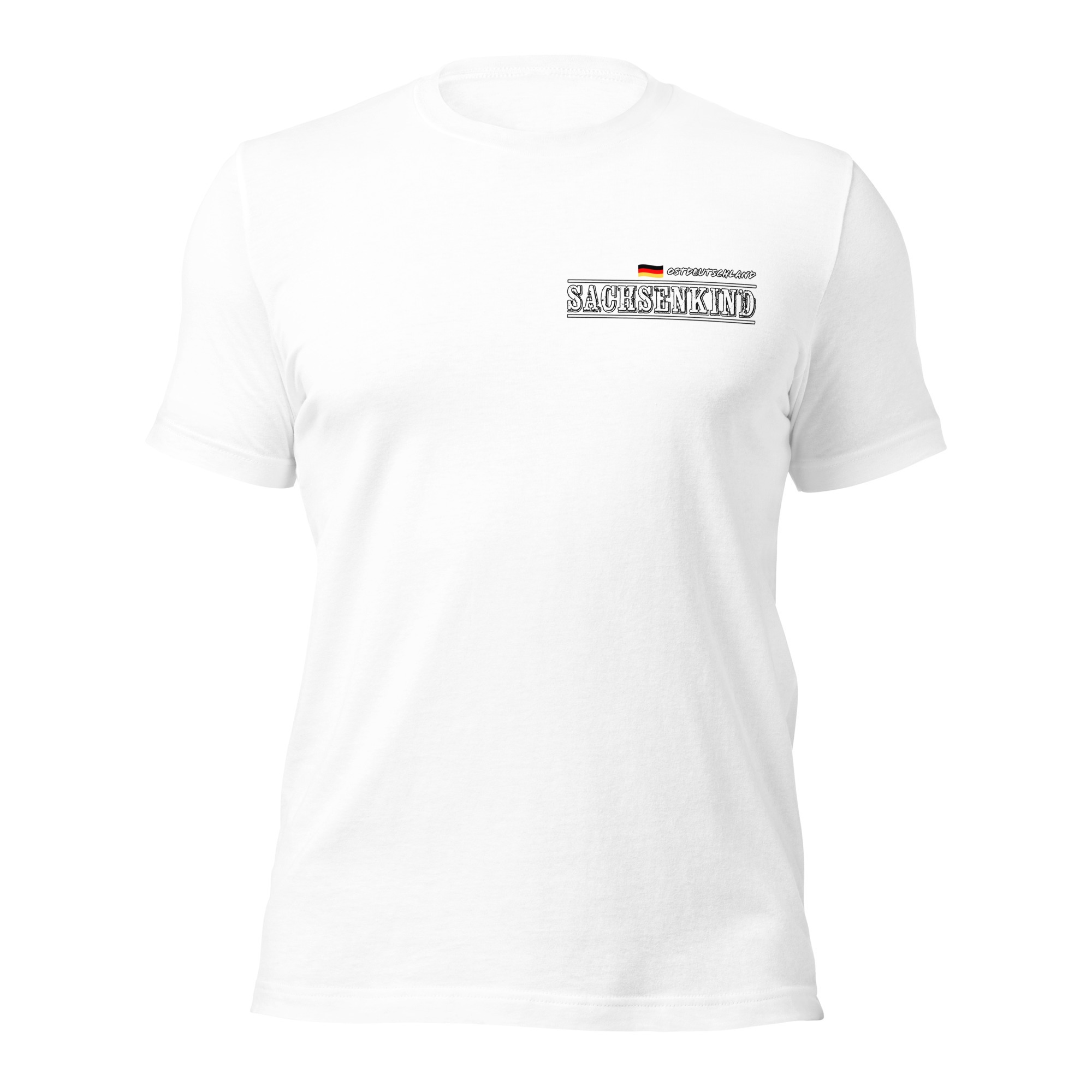 SACHSENKIND - Ostdeutschland - Damen-Unisex-T-Shirt – Bild 11