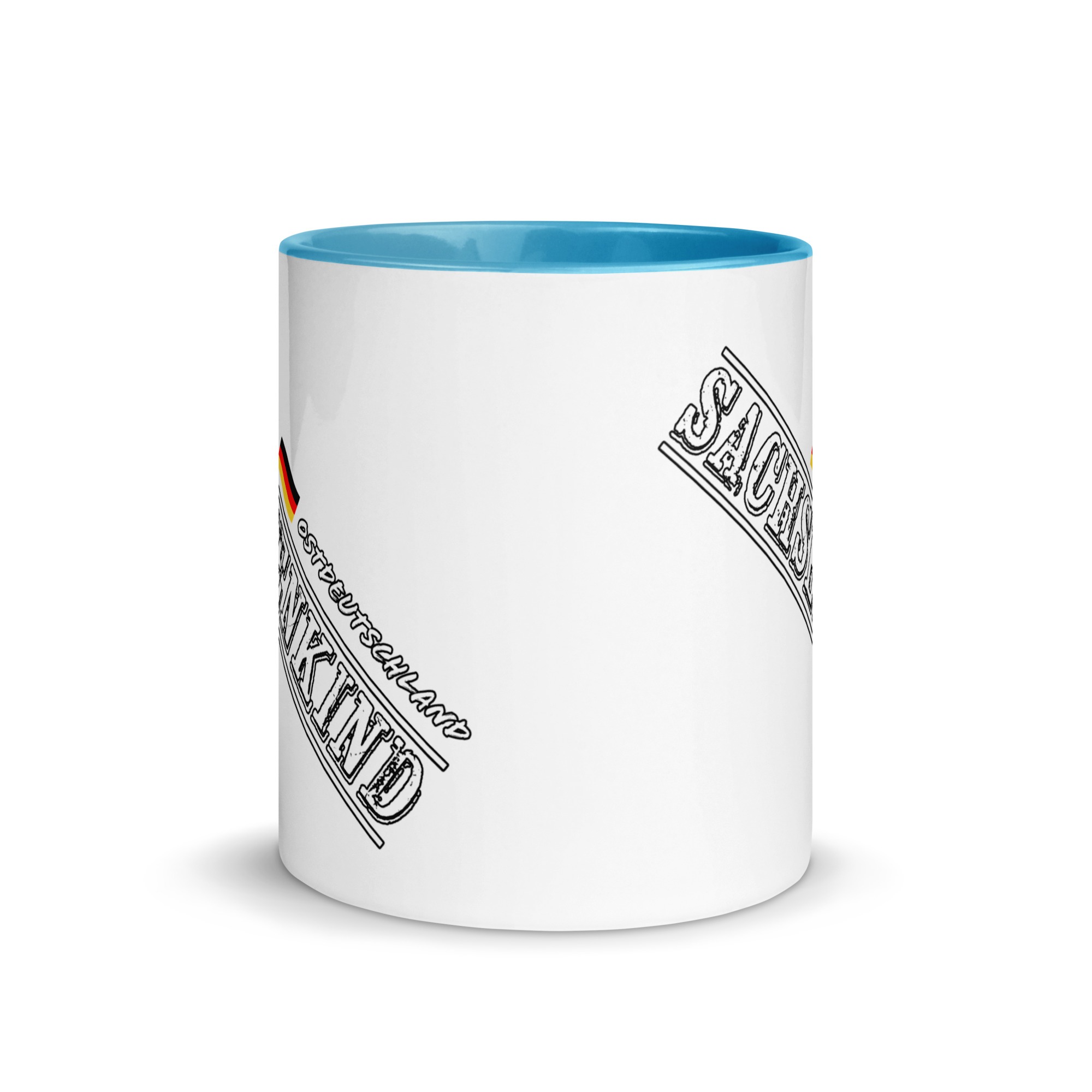 SACHSENKIND - Ostdeutschland - Tasse mit farbiger Innenseite – Bild 14