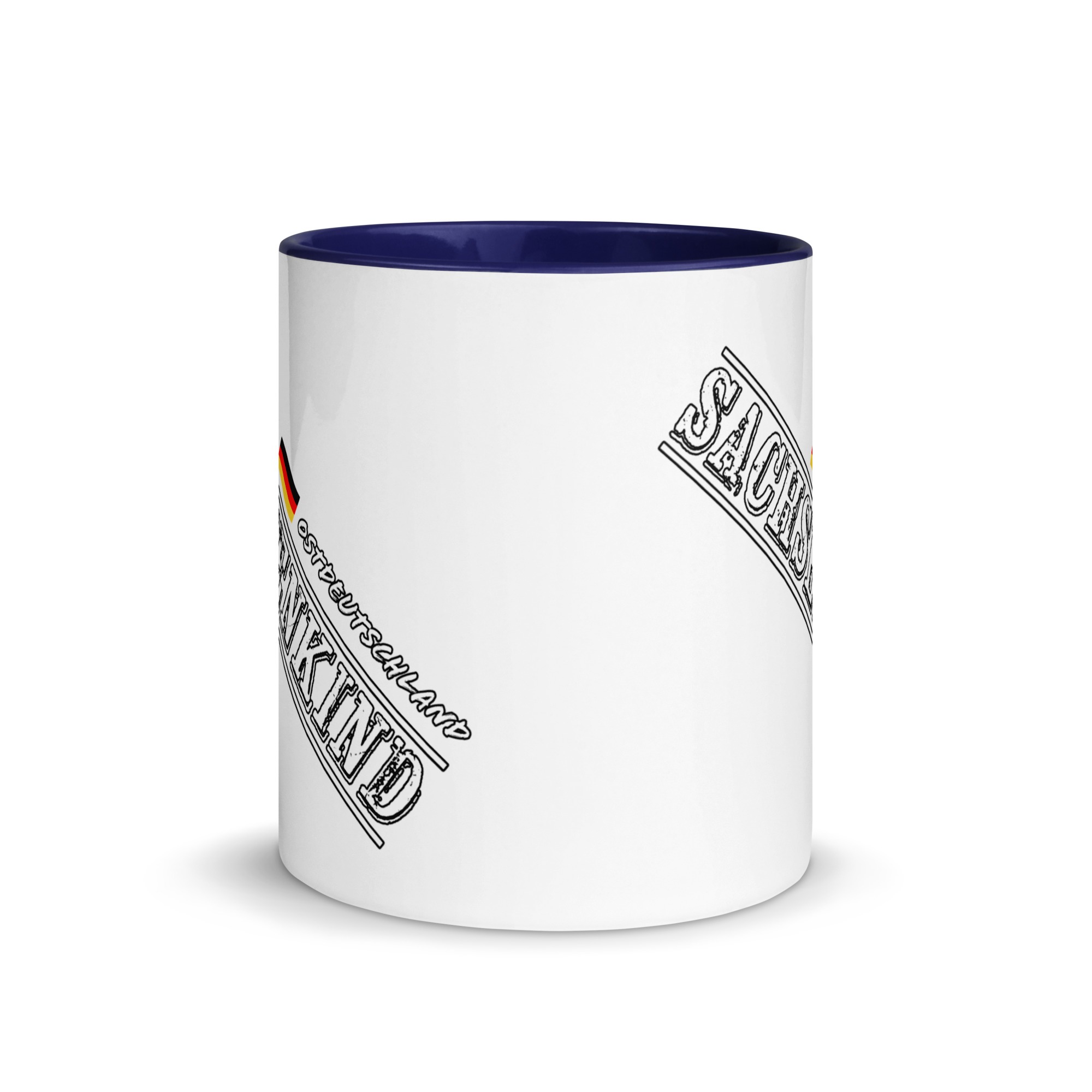 SACHSENKIND - Ostdeutschland - Tasse mit farbiger Innenseite – Bild 5