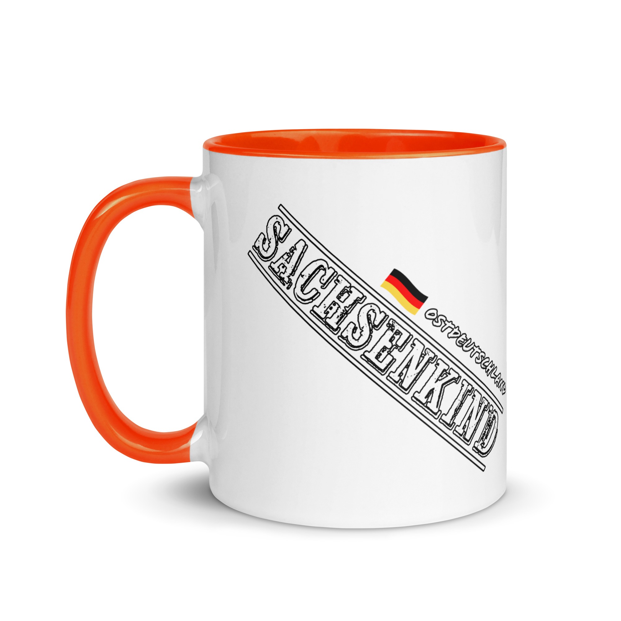 SACHSENKIND - Ostdeutschland - Tasse mit farbiger Innenseite – Bild 12