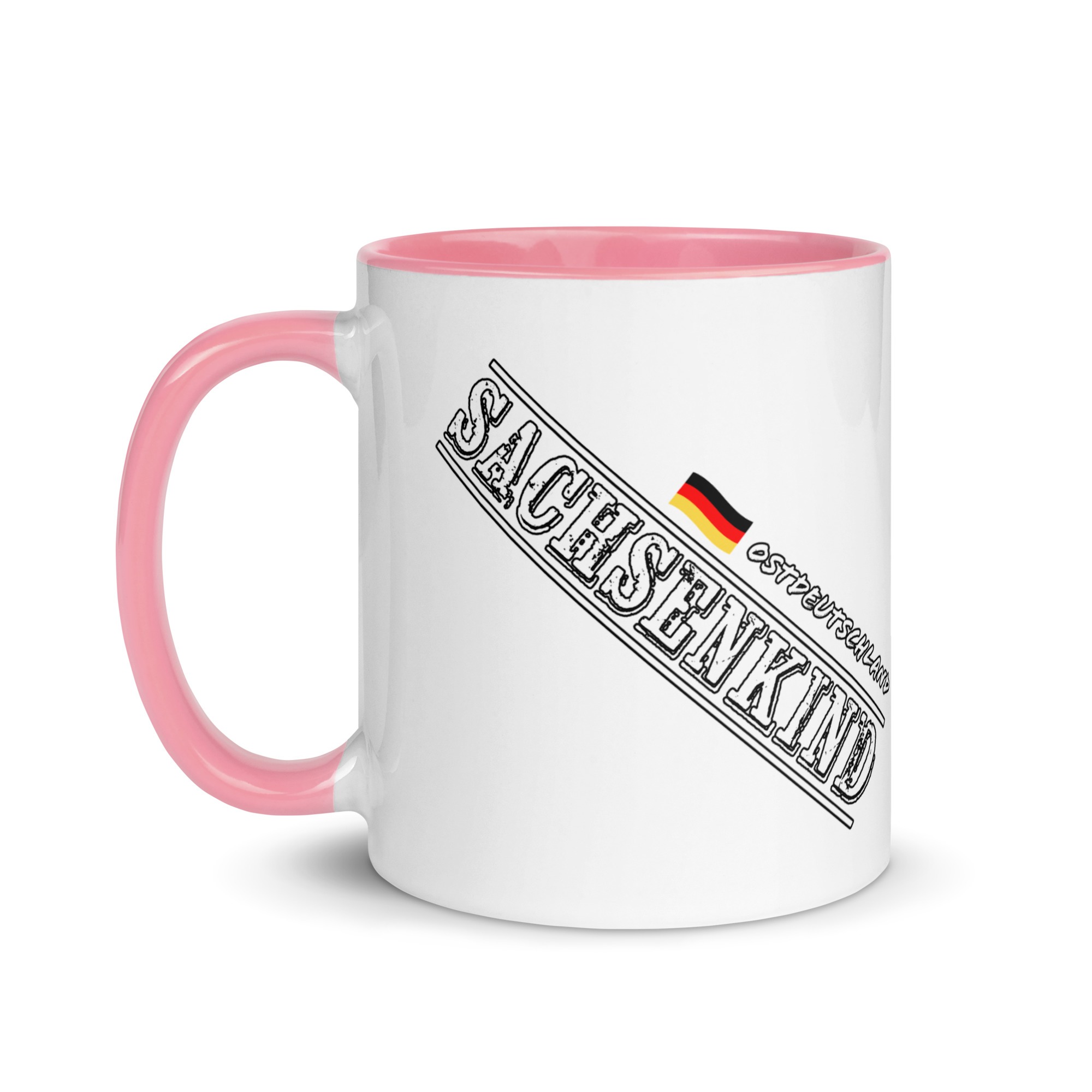 SACHSENKIND - Ostdeutschland - Tasse mit farbiger Innenseite – Bild 18