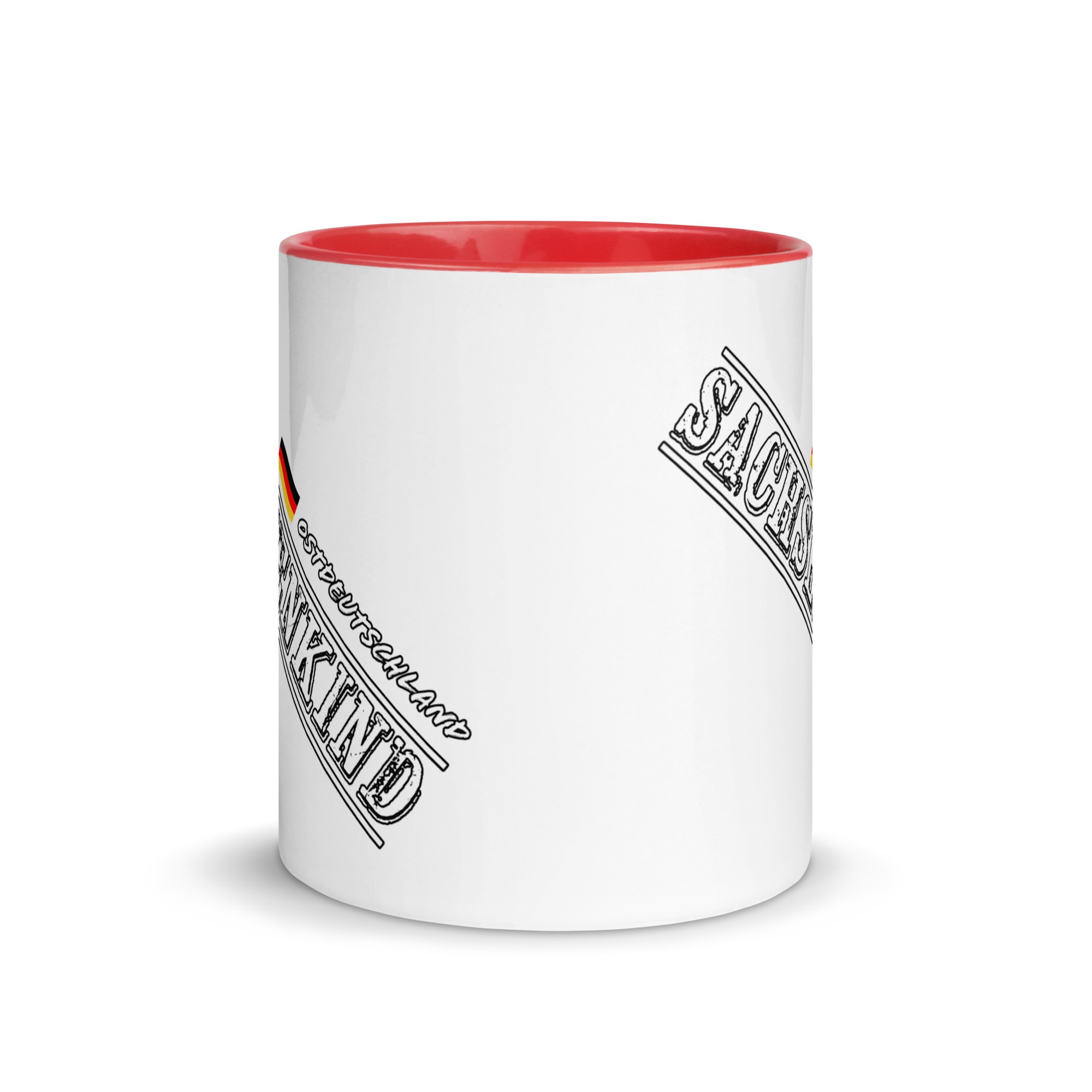 SACHSENKIND - Ostdeutschland - Tasse mit farbiger Innenseite – Bild 8