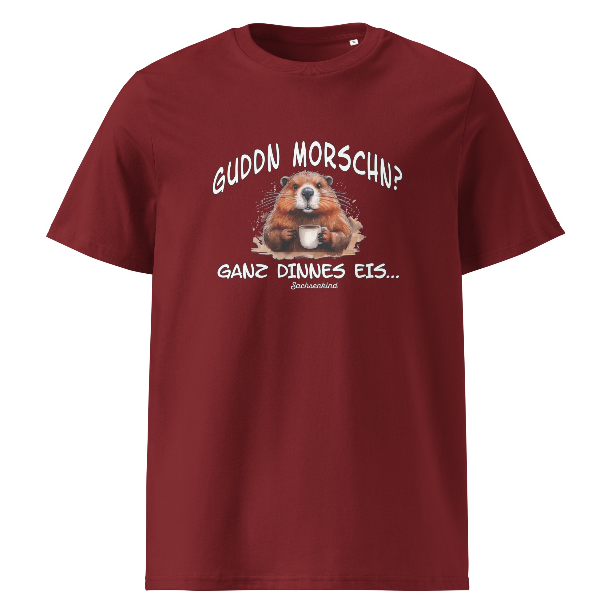 Guddn Morschn? Ganz dinnes Eis - Unisex Bio T-Shirt