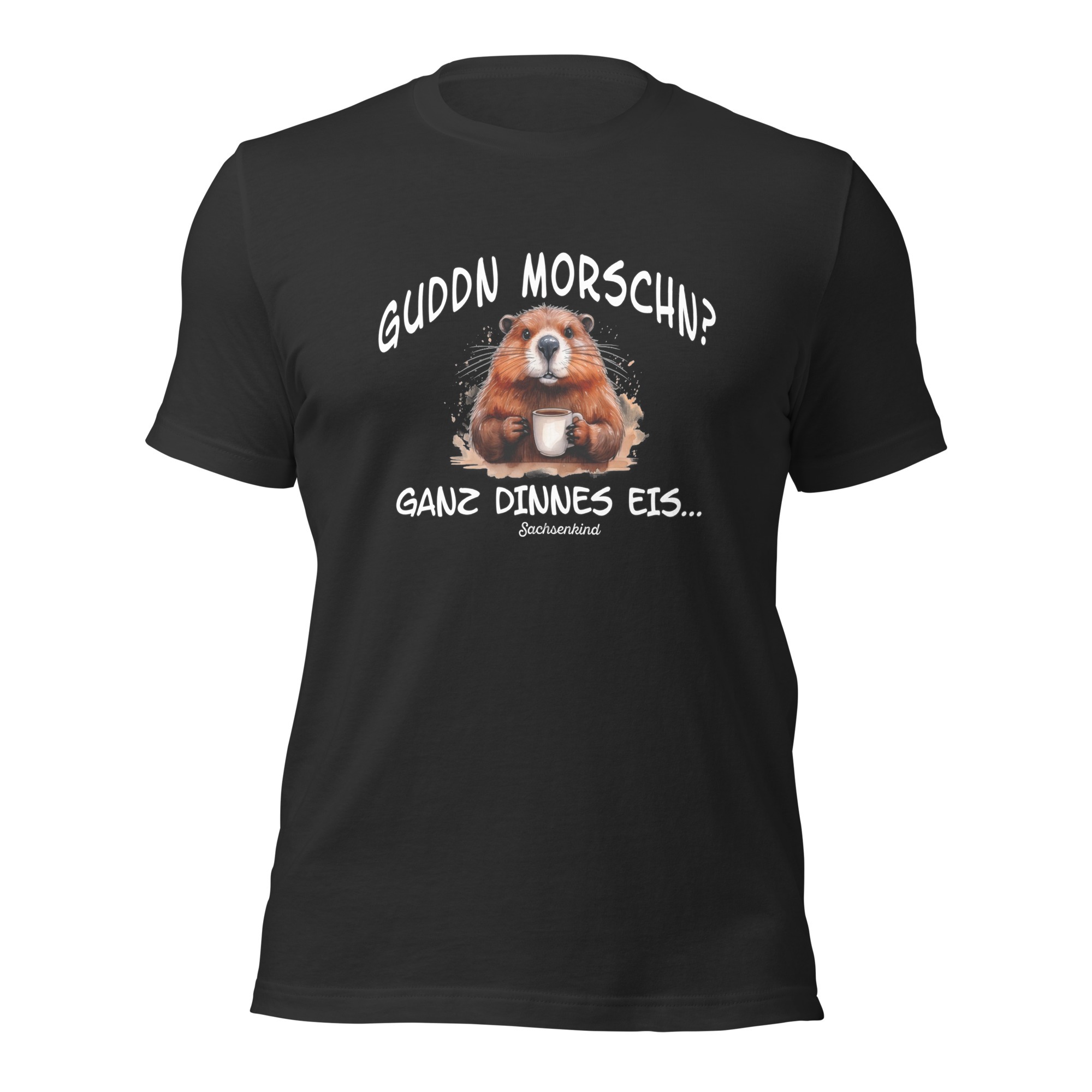Guddn Morschn? Ganz dinnes Eis - Unisex-T-Shirt – Bild 5