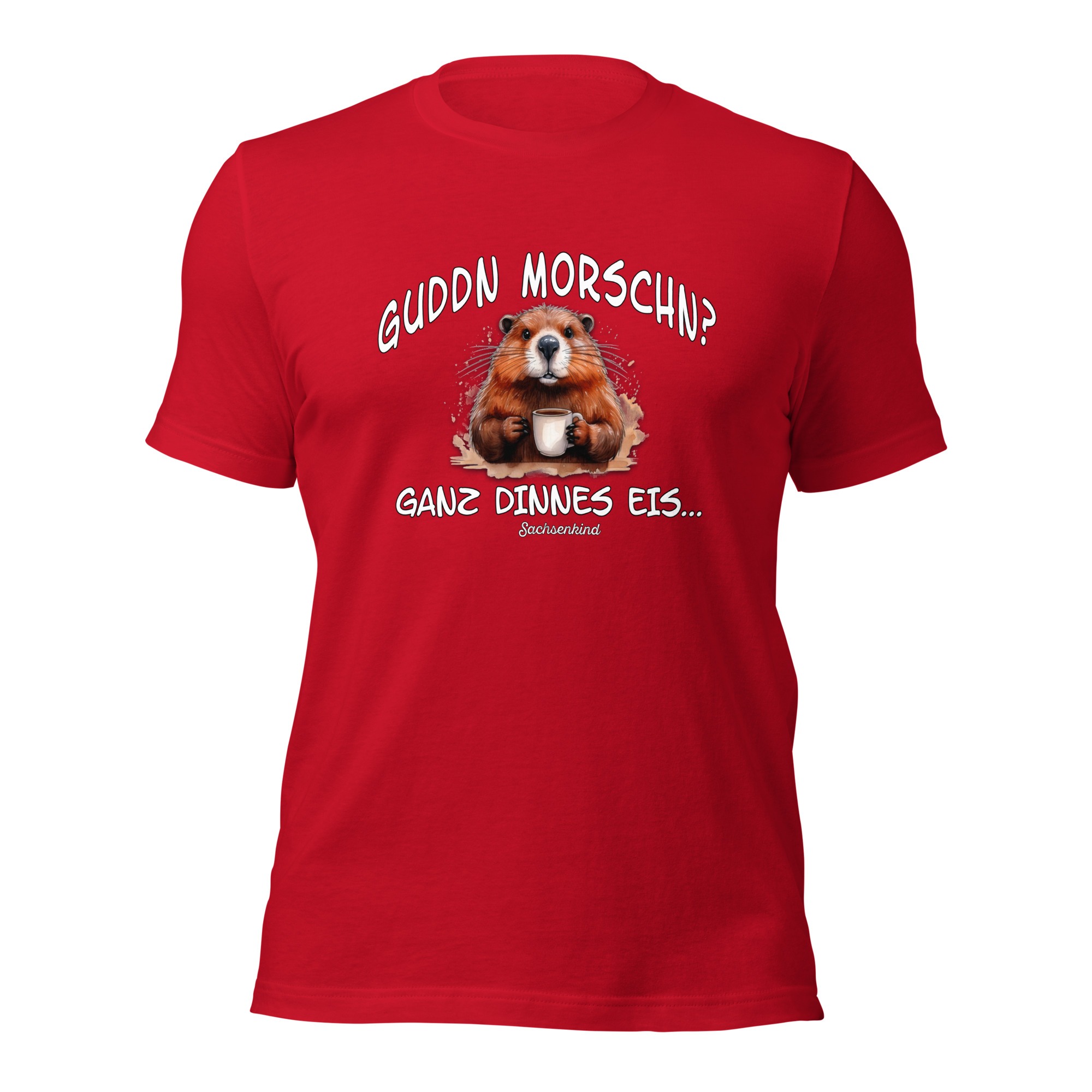Guddn Morschn? Ganz dinnes Eis - Unisex-T-Shirt – Bild 9